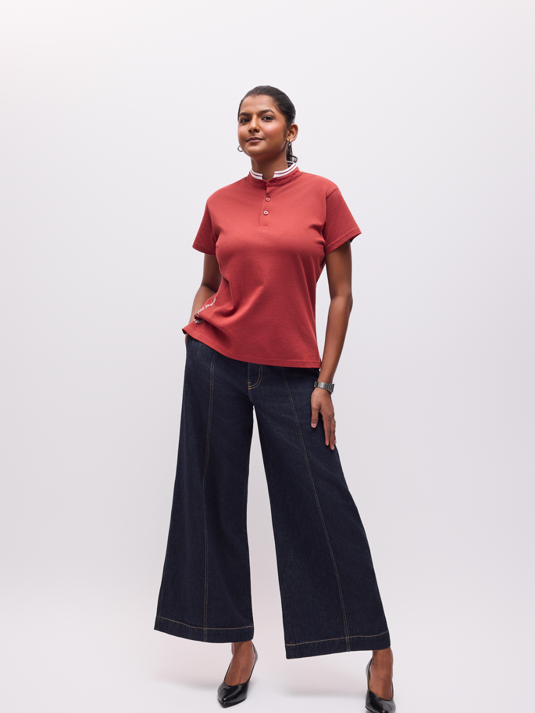 Backpack Stereo | The Groove for Women | GOTS Certified 100% Organic Cotton Tshirts | Chestnut