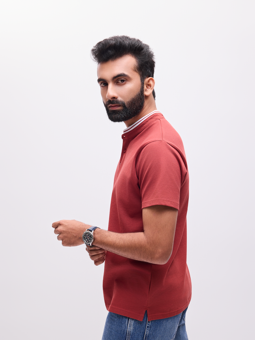 The Groove chestnut organic cotton T-shirt from Backpack Stereo